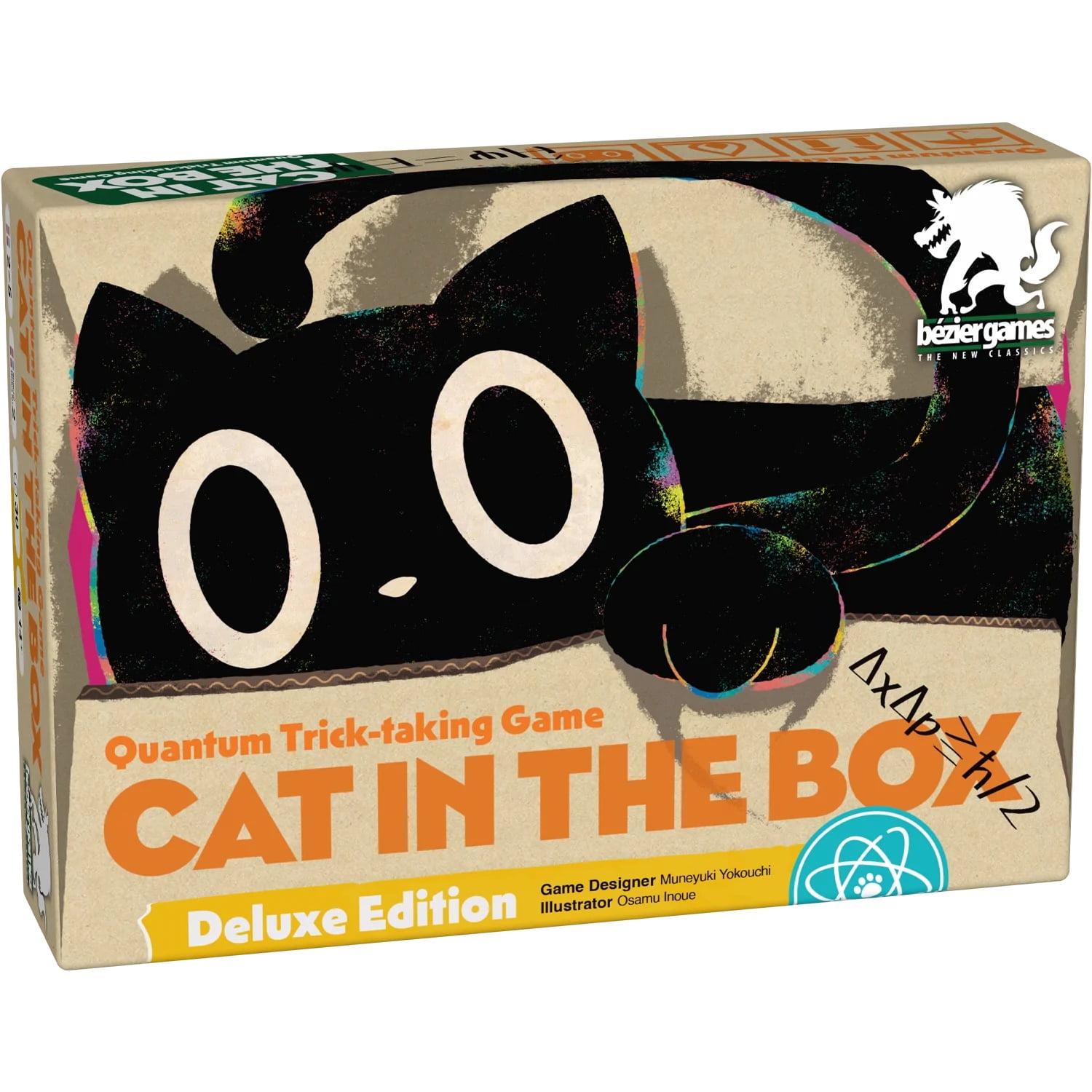 Cat in The Box Deluxe  Quantum Trick-Taking Card Game for Teens & Adults, 24 Players, 30 Min, Strategy Game Ages 10+