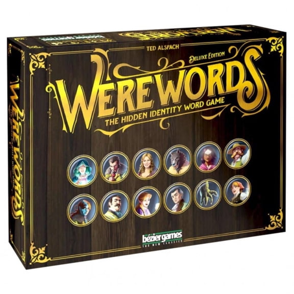 Bezier Games Werewords Deluxe Edition, Board Game for 4 to 20 Players, Ages 8 and Up