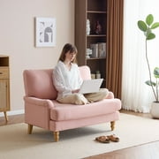 Bezseller 47" Oversized Accent Chair for Living Room, Pink
