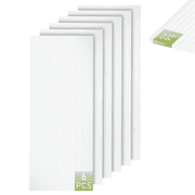 Bezseller 5x2 ft 0.32 thick UV Resistant Polycarbonate Panels - 6 pack, Translucent