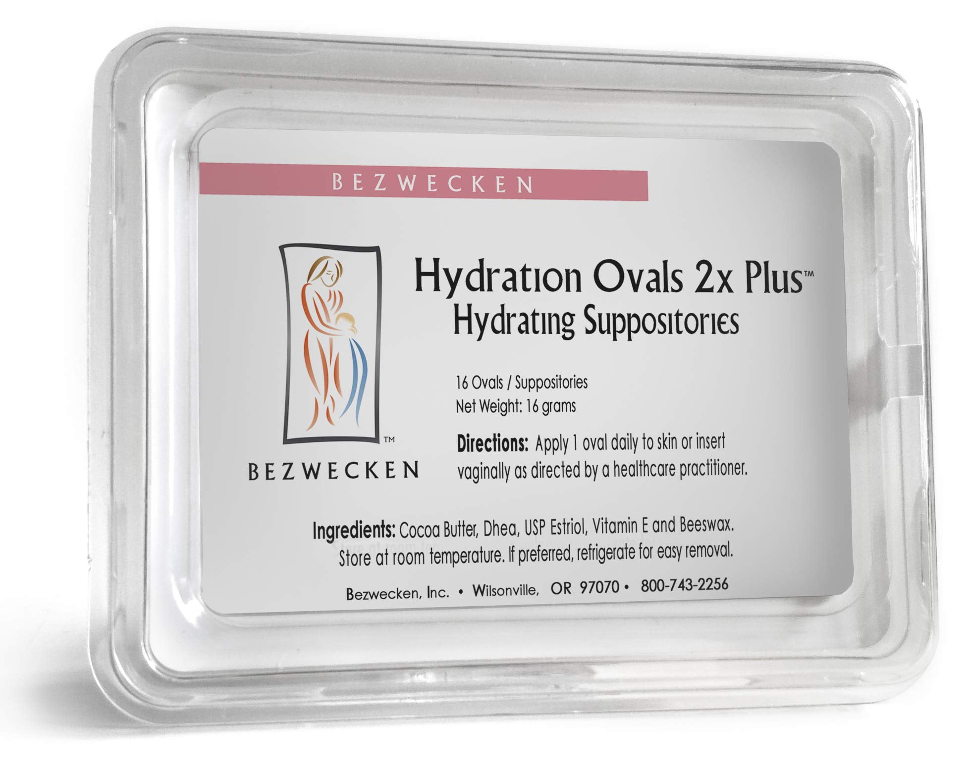 Bezwecken â€“ Hydration Ovals 2x Plus DHEA â€“ 16 Extra Strength Oval