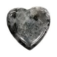 Bfantian 20pcsNatural Crystal 20mm Heart Pendant Heart Shaped Ornament