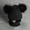 Bfantian 2PCS Kid Baby Knitting Wool Hemming Keep Warm Winter Hiarball