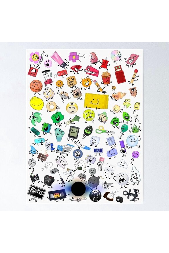 Bfb And Tpot Full Cast Retro Positive Quote Poster , Poster Print Only