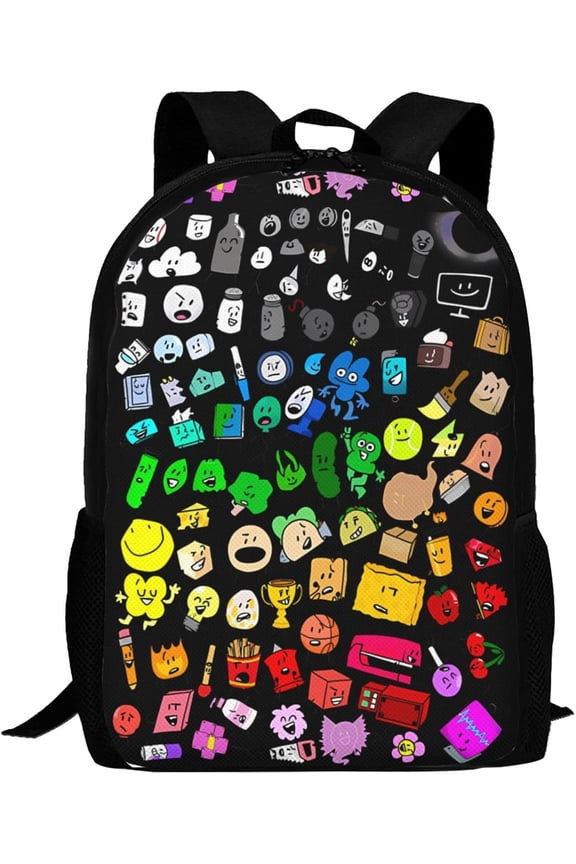Bfdi-Battle for Dream-Island Backpack,3d Print Laptop Backpack Lightweight Casual Daypack Bookbag Multi-Function Travel Backpack 16.5 In