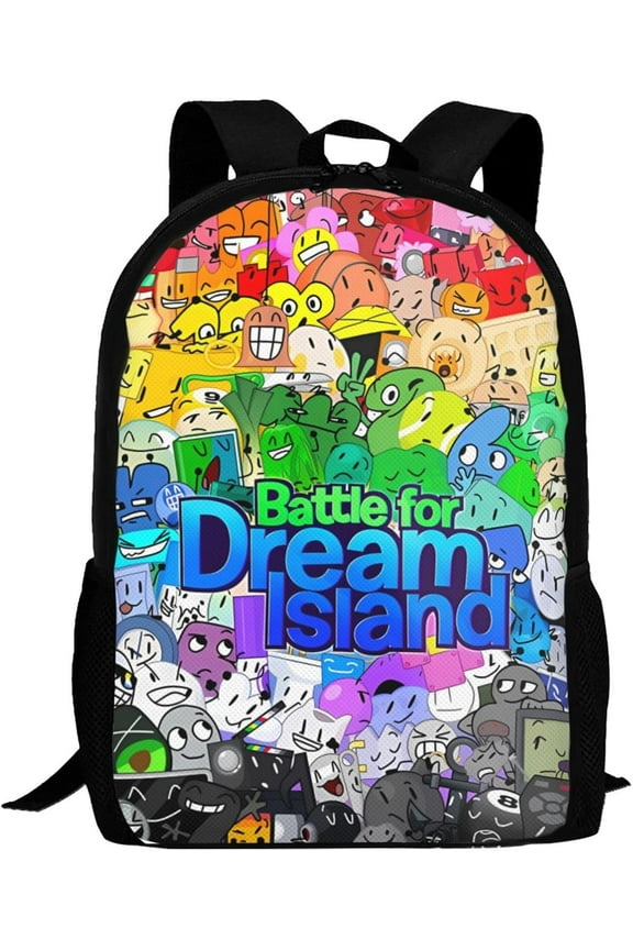Bfdi-Battle for Dream-Island Backpack,3d Print Laptop Backpack Lightweight Casual Daypack Bookbag Multi-Function Travel Backpack 16.5 In