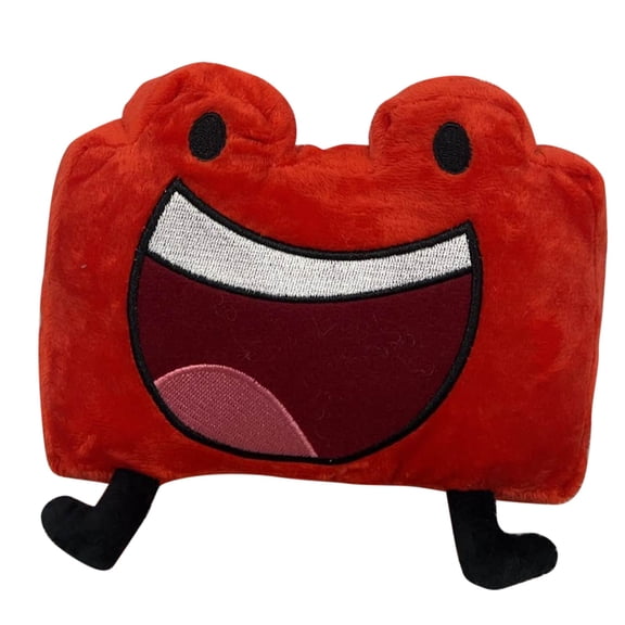 Bfdi Plushies Bomby Soft Toy, Battle for Dream Island Soft Stuffed Plush Toys, Boys and Girls Birthday Party Gifts - Brick