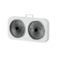 thumbnail image 1 of Bfogop 15" Twin Window Fan with Rotatable Fans, 3-Speeds, Vertical Window Fan Rotation USB Rechargeable Portable Automatic Rotating Hanging Fan For Home Office Wall Mounted Fan, 1 of 7