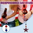 thumbnail image 1 of Bfogop 2.8in Independent Day Decoration Ornaments Independence Day Decorations Blue White Star for Memorial Day DIY Hanging Star Cutouts for Kids Patriotic Theme Party Decor 1Pcs, 1 of 6