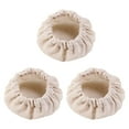 thumbnail image 1 of Bfogop 3Pcs Sourdough Starter Jar Cloth Covers, Unbleached Fabric Bread Fermentation Cover Reusable Sewn Sourdough Proofing Bowl Cloth Cap For 3-4 Inch Jar Mouth, 1 of 8