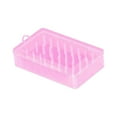 thumbnail image 1 of Bfogop 42 Spools Sewing Thread Box Storage, Clear Plastic Thread Spools Holder, Embroidery Organizer Bobbins Storage Case, Portable Craft Organizer for Embroidery Quilting and Sewing, 1 of 6