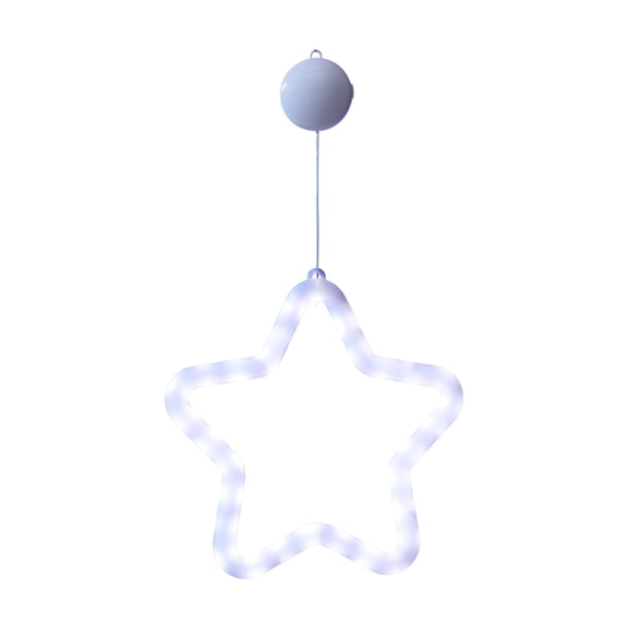 Bfogop 4th of July Lights,Battery Operated Red White and Blue Window Lights with Suction Cup,Indoor Star Window Lights,Memorial Day,Patriotic Independence Holiday Decor