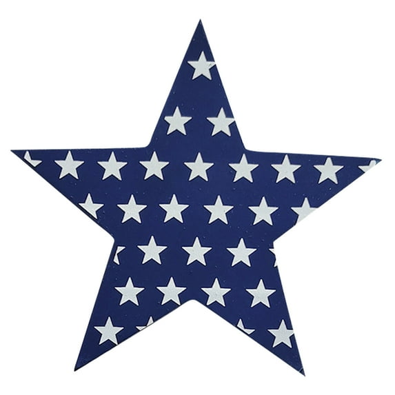 Bfogop 4th of July Wooden Star Sign Decorations Decor, 3PC July 4th Patriotic Rustic Vintage, Americana Decor Memorial Independence Day Table Home School Stars Wood Set