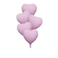 thumbnail image 1 of Bfogop 5Pcs 18 Inch Heart Balloons Valentine’s Day Heart Shape Foil Mylar Balloons Decoration for Romantic Valentine's Day Wedding Bridal Shower Anniversary Engagement Party Supplies, 1 of 6