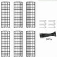 thumbnail image 1 of Bfogop 6 Pack Tree Trunk Protector, Metal Mesh Tree Bark Protector 13" x 16'' H with Zip Ties & Stakes, Expandable tree guards trunk protector, Tree Protectors from Deer, Trimmers, 1 of 5