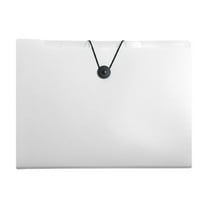 Bfogop 8 Pockets Expanding File Folder - Waterproof A4 Business Expandable Document Organizer with Labels/Letter Size Accordion File Storage Simple Style Briefcase Bag