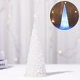 thumbnail image 1 of Bfogop Acrylic Lighted Christmas Tree 8.66'' Colorful LED Acrylic Christmas Tree Light Xmas Table Top Holiday Decoration Color Changing Light Up Glitter Tabletop Figurine for Party Props, 1 of 5