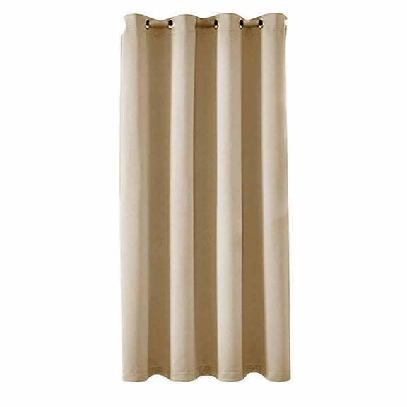 Bfogop Blackout Curtains 39*78 inch - Microfiber Grommet Thermal Insulated Room Darkening Doorway Curtains Sound & Light Blocking for Bedroom/Living Room