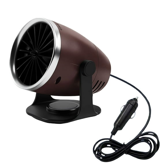 Bfogop Car Heater, 12V Portable Car Heater Plug into Cigarette Lighter 2 in 1 Fast Heating Defrost Defogger Rotatable Defogger Window Defroster Portable eating & Cooling Air Blower