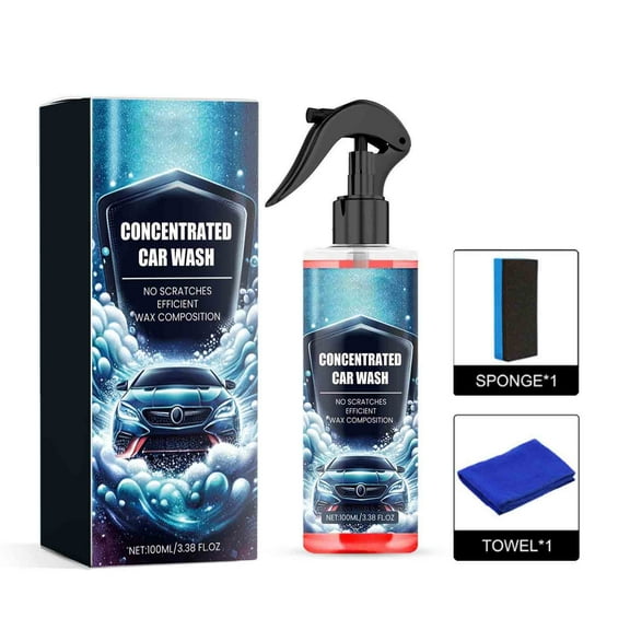 Bfogop Car Interior Cleaner 100ml,Vehicle Interior Polish,Interiors Detailer Spray,Bring Plastic, Rubber, and Vinyl, Safe Auto Detailing Supplies, Interior All Purpose Car Cleaner