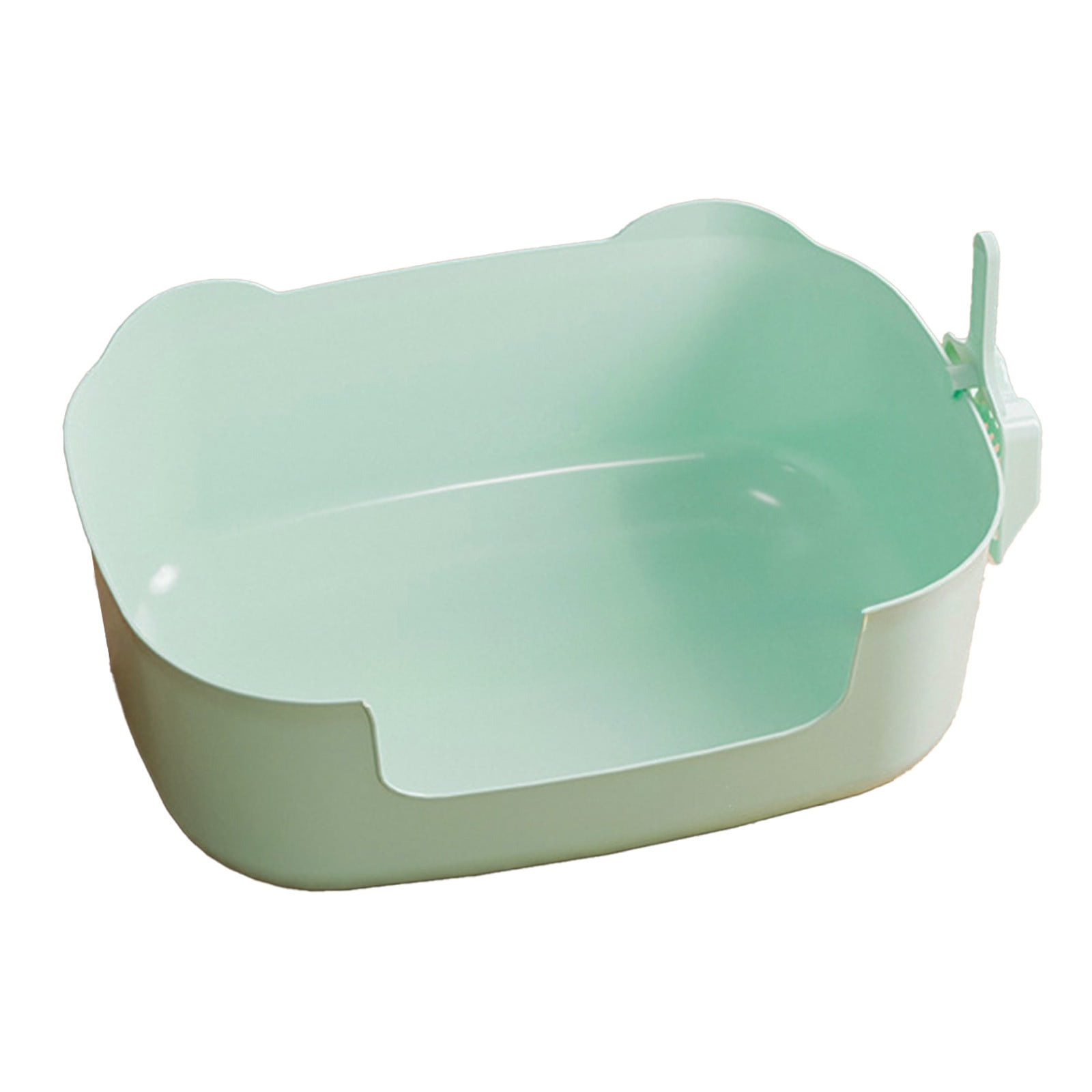 Curated visual reference: Bfogop Cat Litter Box Low Entry Litter Box Open Top Photo Inspiration