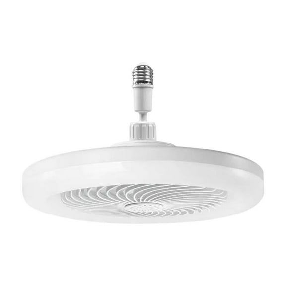 Bfogop Ceiling Fan with Light, Remote Control,3 Color Lighting Dimmable Timing,Low Profile Wind Speeds Bladeless for Garage, Workshop, Basement,Bedroom, Living Room