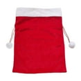 thumbnail image 1 of Bfogop Christmas Velvet Santa Bags with Drawstring Large Christmas Bags Santa Gift Sack Drawstring 12 x 16 Inch Santa Gift Sacks Xmas Stocking Supplies for Xmas Playing Present Toy, 1 of 3