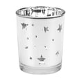 thumbnail image 1 of Bfogop Christmas Votive Candle Holders: Glass Tealight Candle Holder Tea Candle Holder for Jar Candles Candle Holders for Table Centerpiece Home Xmas Party Decorations Gifts, 1 of 7