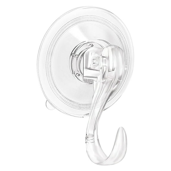 Bfogop Clear Wreath-Hanger, Strong Suction-Cup-Wreath-Hooks, Wreath-Door-Hanger Easter Christmas Decorations, Welcome Sign for Front Door Indoor Outdoor, Removable Holder Window Glass