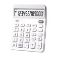 thumbnail image 1 of Bfogop Commercial 12-Digit Large Desktop Calculator with LCD Display Screen, Giant Responsive Buttons, Battery and Solar Powered, Perfect for Home/Office Accounting Finance Use, 1 of 6