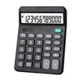 thumbnail image 1 of Bfogop Commercial 12-Digit Large Desktop Calculator with LCD Display Screen, Giant Responsive Buttons, Battery and Solar Powered, Perfect for Home/Office Accounting Finance Use, 1 of 5