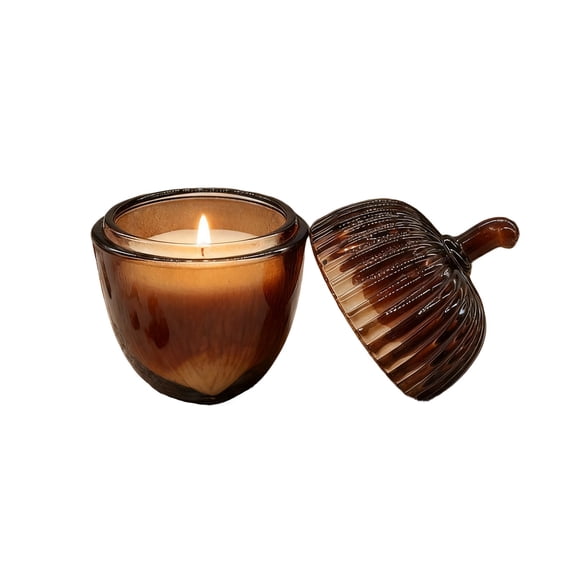 Bfogop Decorative Jar Candles for Home Scented Aromatherapy Candle Long Lasting Cute Candles Gift Thanksgiving Day Unique Jelly Wax Candle for Home Scented, Birthday Gifts Candle