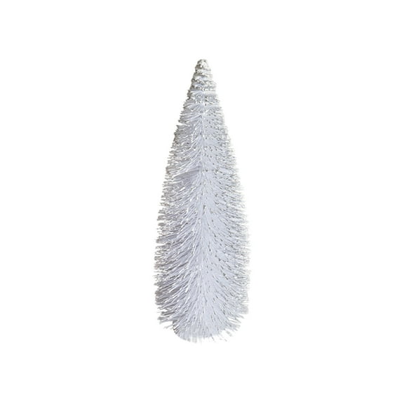 Bfogop Desktop Miniature Pine Tree Mini Christmas Trees Tabletop Christmas Tree Small Pine Tree Bottle Brush Trees for Christmas Decor Christmas Party Home Table Craft Decorations 17 Inch