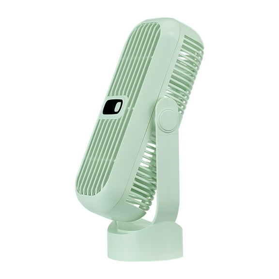 Bfogop Desktop Tower Fan , Portable Desk Fan with 3-Speed Options, Dual Air Circulation, Personal Quiet Table Fan for Home Office Desktop Bedroom