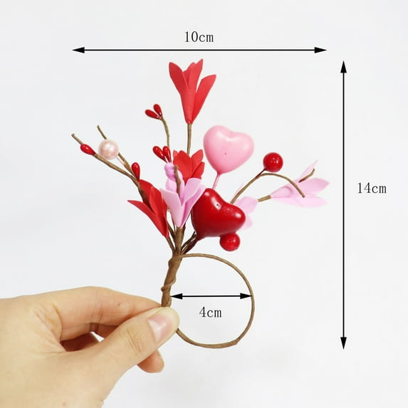 Bfogop Easter Flower Napkin Ring, Floral Leaf Rustic Eucalyptus Rattan Napkin Ring Holder Farmhouse Spring Table Decorations for Family Dining Banquet Wedding Easter Holiday Table Decor