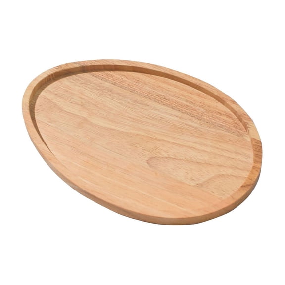 Bfogop Easter Wooden Serving Platters Egg Shape Charcuterie Boards Spring Easter Wood Trays Wooden Snack Dish Plates for Spring Holiday Presents 7x11 Inch