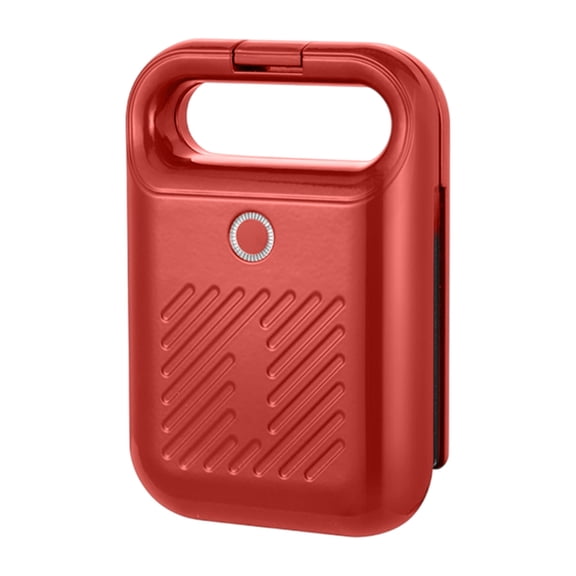 Bfogop Electric Sandwich Maker with Non-Stick Plates, Indicator Lights, Cool Touch Handle, Easy to Clean and Store, Perfect for Cooking Breakfast, Grilled Cheese, Black