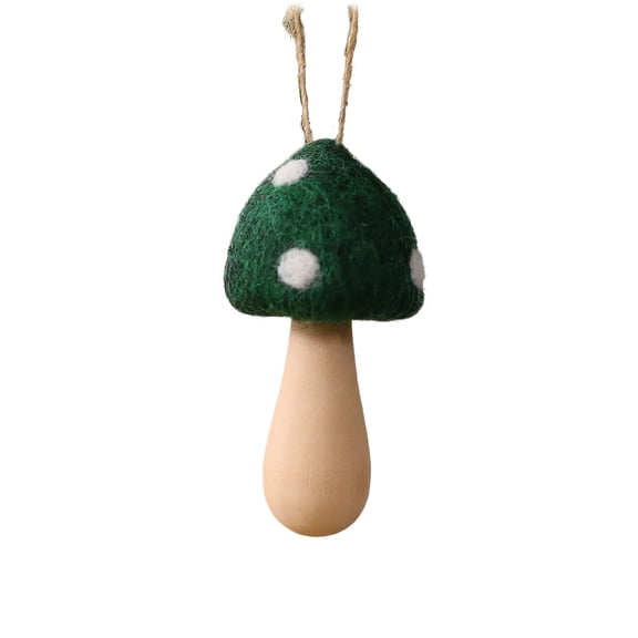 Bfogop Felt Mushroom Christmas Mushroom Decorations Xmas Hanging Ornament Christmas Tree Ornament Decorations for Wedding Holiday Spring Tree Decor, Fall Autumn Home Decor Gift
