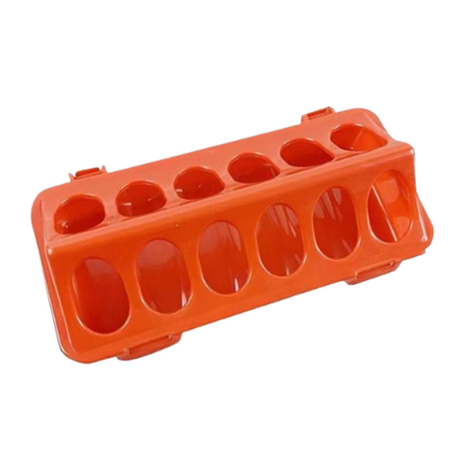 5-Pack Small Poultry Feeder With Flip Top Lid | Anti-Spill Chicken Feeder Tray For Chicks, Pigeons, Quail & Birds | Large Capacity Food Grade Plastic