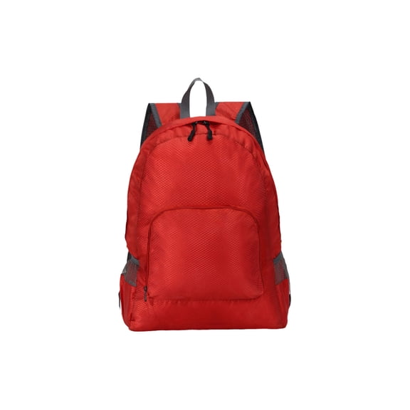 Bfogop Foldable Backpack Travel Storage Bag Lightweight Outdoor Leisure Sports Pack For Hiking Commuting With Design Unisex Foldable Outdoor Travel Bag 16x12x6Inch
