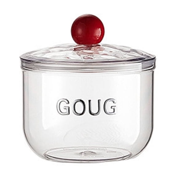 Bfogop Glass Canister Food Storage Jar - Storage Container with Clear Preserving Seal Clip Fastening for Kitchen Canning Flour, Cereal, Pasta