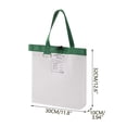 thumbnail image 1 of Bfogop Large Clear Tote Bag Clear Tote Bag for Women, Large Mesh Beach Bag, PVC Clear Crossbody Bags with Zipper, Stadium Bag for Travel Sports 12x12x10 Inch, 1 of 6