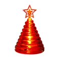thumbnail image 1 of Bfogop Lighted Acrylic Christmas Trees Acrylic LED Lighted Christmas Tree Blown Glass Christmas Tree Mini Handmade Christmas Tree Figurines for Home Tabletop Festival Gifts 3.6 Inch, 1 of 6