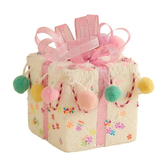 Bfogop Lollipop Candy Land 2025 Xmas Birthday Party Wedding Suppiles Decoration, Hanging Candy Cane Christmas Tree Décor, Christmas Decorative Hanging Ornaments Crafts 3.15 Inch