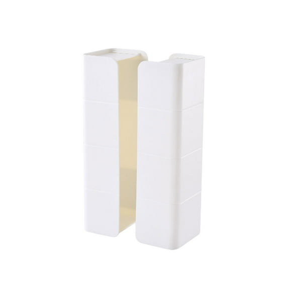 Bfogop Magnetic Paper Towel Holder for Fridge, Kitchen Wipes Storage Box,Magnetic Toilet Paper Holder,No Punching Wall-Mounted Toilet Paper Holder for Grill, Fridge, Kitchen