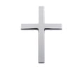 thumbnail image 1 of Bfogop Metal Jesus Christ Cross Badge Stickers, 2.5"×1.8" Alloy 3D Individual Car Cross Sticker, Self Adhesive Scratch Metal Cross Auto Decal for Car Body Fender Tail, 1 of 7