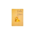 thumbnail image 1 of Bfogop Pocket Hug Cards with Rabbit Glows In The Dark Mini Handheld Hug with Message Cards, Exquisite Paper Craft for Friends/Lovers/Family 3.2×2.2in, 1 of 6