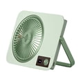 thumbnail image 1 of Bfogop Portable Desk Fan,Rechargeable Battery Powered Fan with 100 Speeds Adjustable&Digital Display,Quiet Personal Fan with Powerful Wind for Home Office Travel, 1 of 6