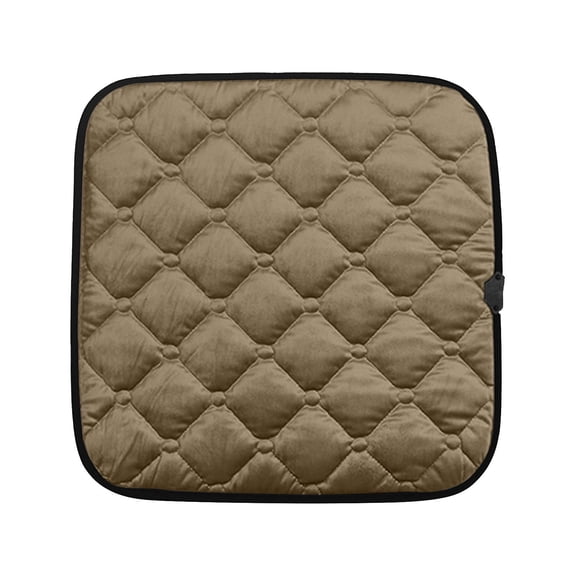 Bfogop Portable Heated Seat Cushion with USB, 3 Heat Settings, Foldable Portable USB Rechargeable Heating Seat Cushion for Office, Home, Camping, Wheelchair Lightweight 17x17 inch