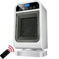 thumbnail image 1 of Bfogop Portable Oscillating Space Heater with Remote Control and Adjustable Thermostat, 180° Wide Angle Heating with Overheat and Tip-Over Protection for Home Office Use, 1 of 8